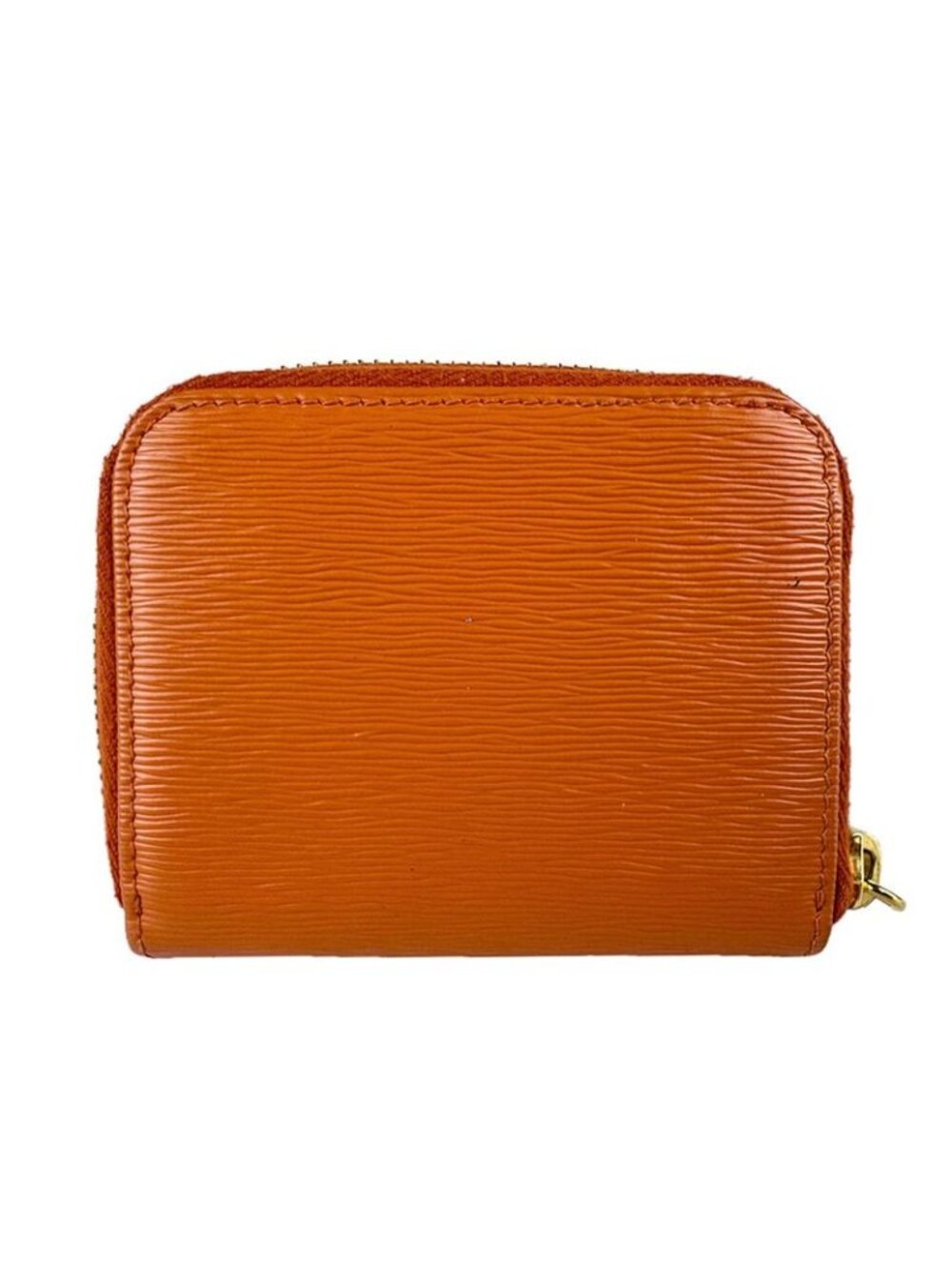 Prada Coin Case Coin Purse Orange - Picture 3 of 10